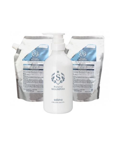 ナチュラルシャンプー 3本セット
