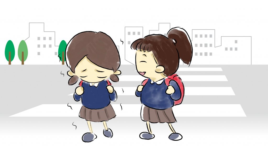 小学校時代の登下校イメージ